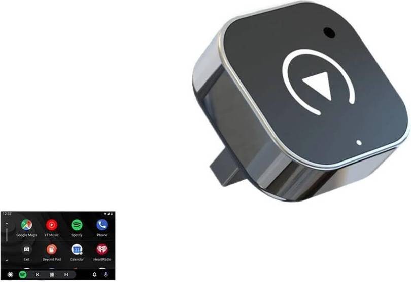 Wireless CarPlay Android Auto Adapter Plug