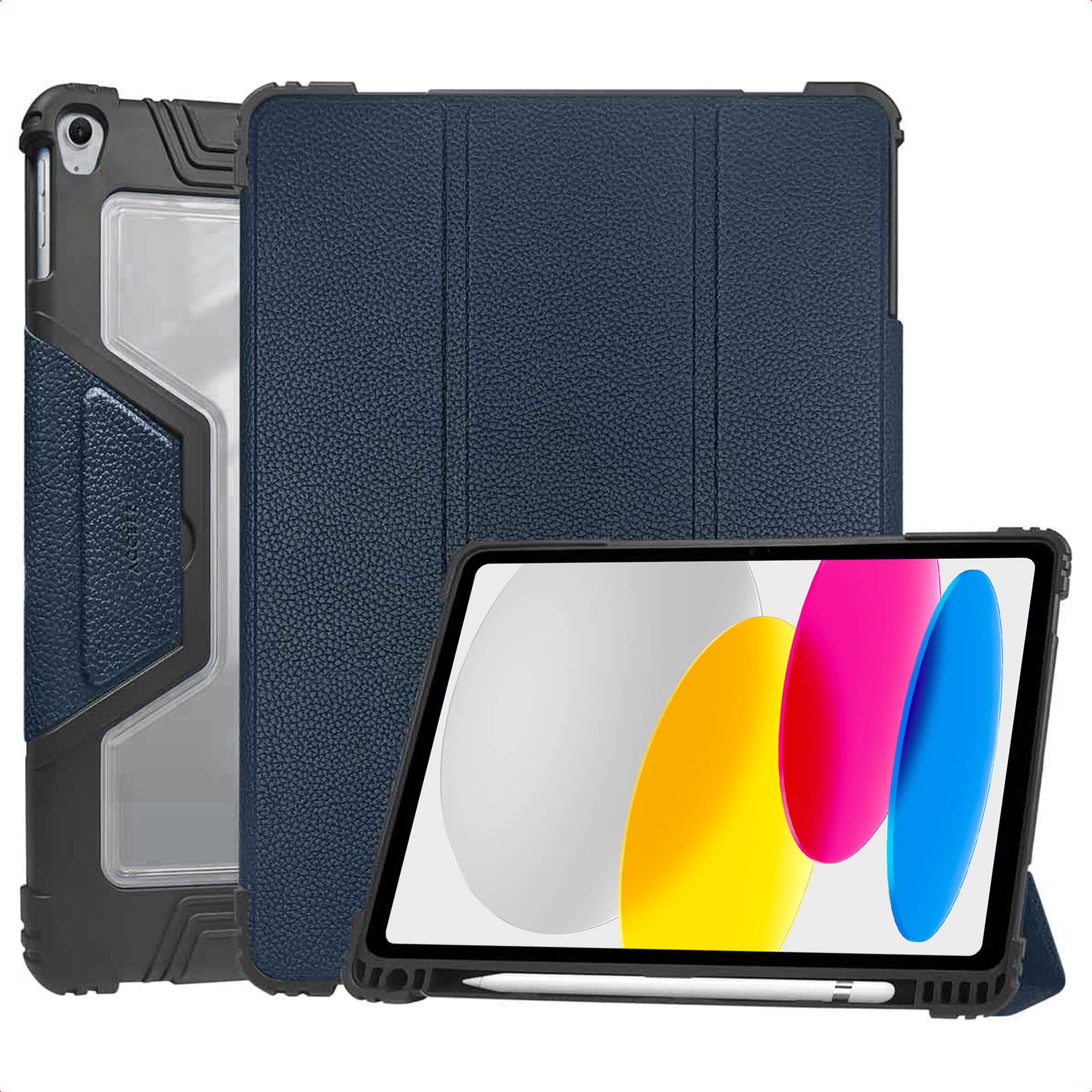 Accezz Rugged Trifold Bookcase iPad 11 Inch