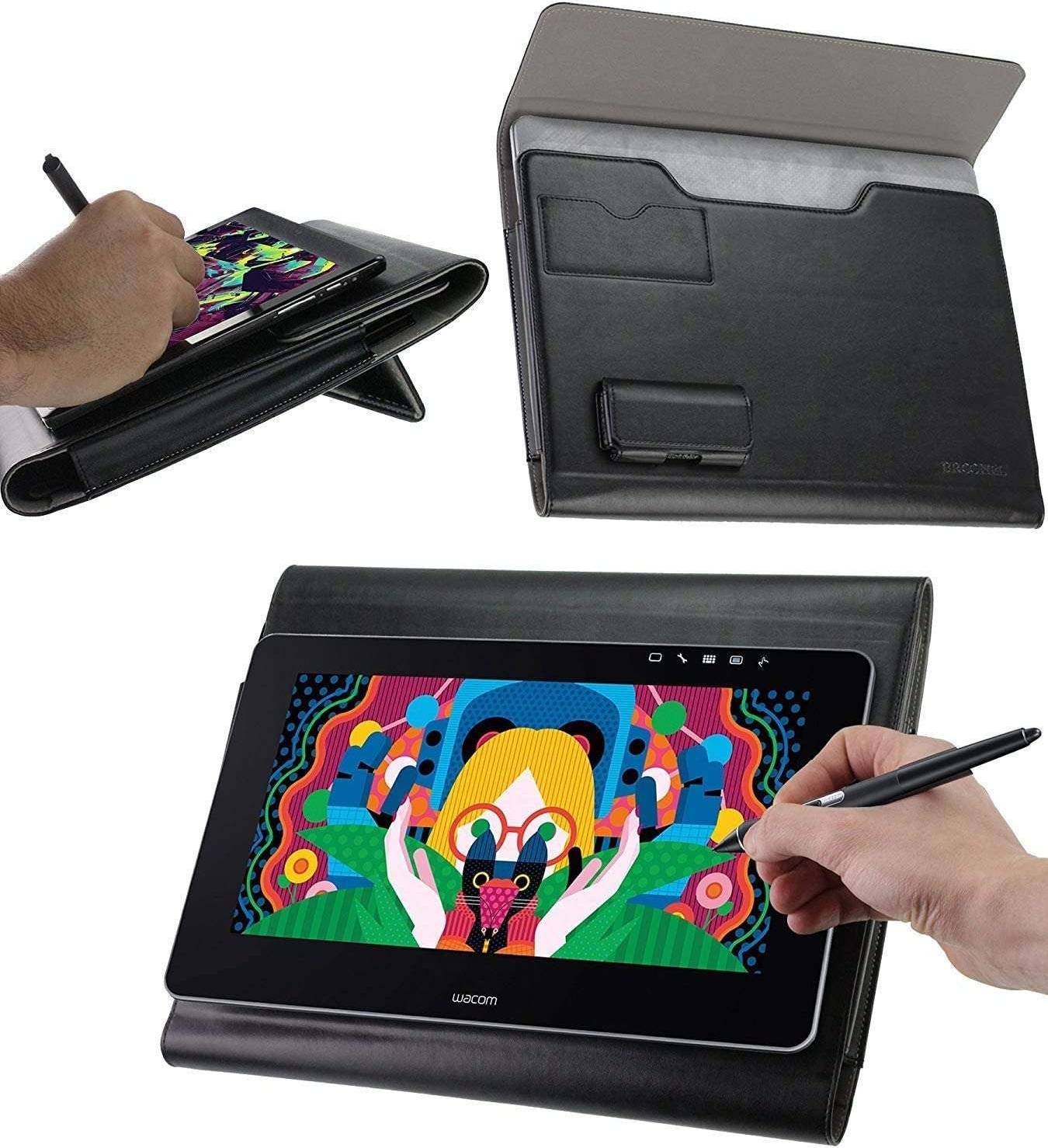 E ink tablet Navitech Broonel Graphics Tablet Folio Case