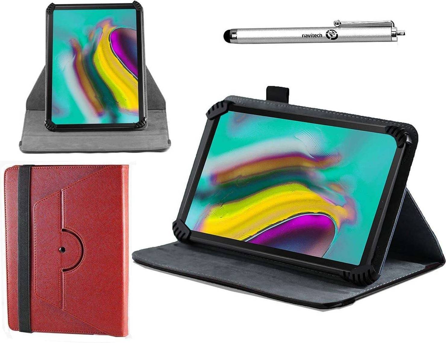 Navitech Red Case Stylus For Doogee U9 Tablet 10 Inch