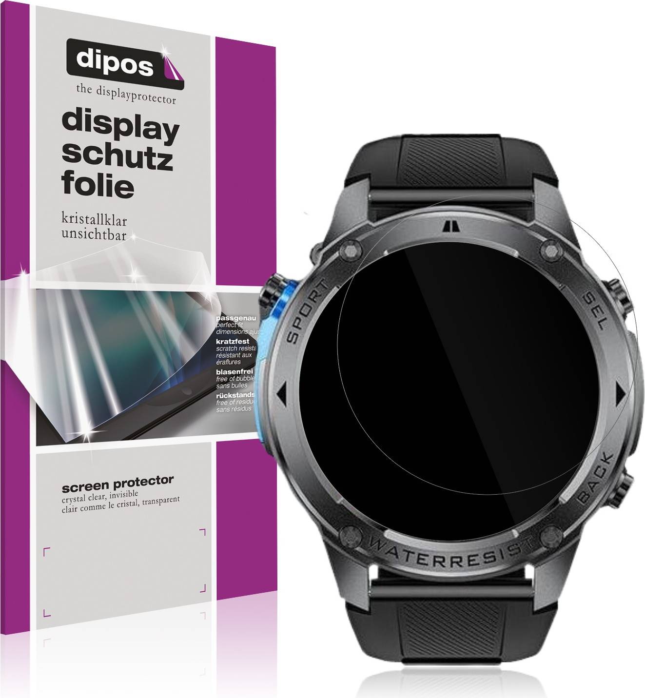 Dipos Screen Protector For Lige Ef6-e Crystal Clear
