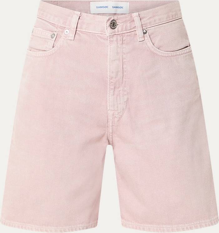 Samsøe Samsøe Pantaloncini Di Jeans Sashelly - Rosa