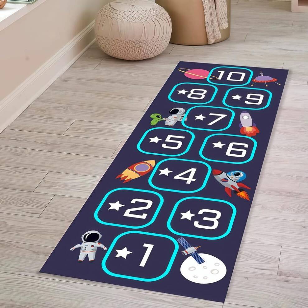 Educational Playroom Hopscotch Rug