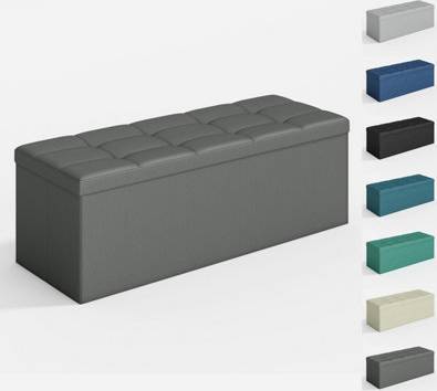 MCC Direct 110cm Rectangular Ottoman Storage Bench