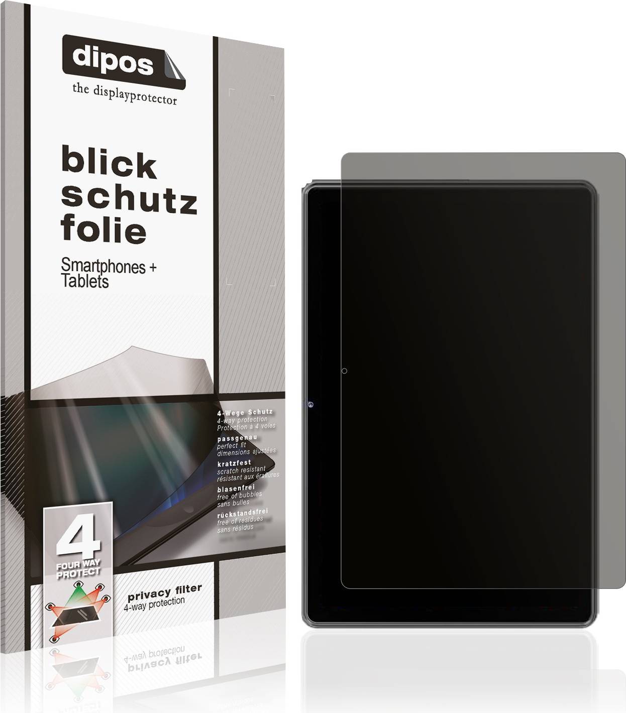 Dipos Hasskya K70 10 Inch Privacy Filter Screen Protector