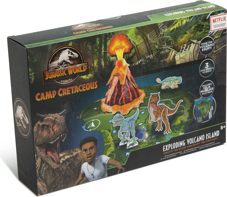Camp Cretaceous Exploding Volcano Island