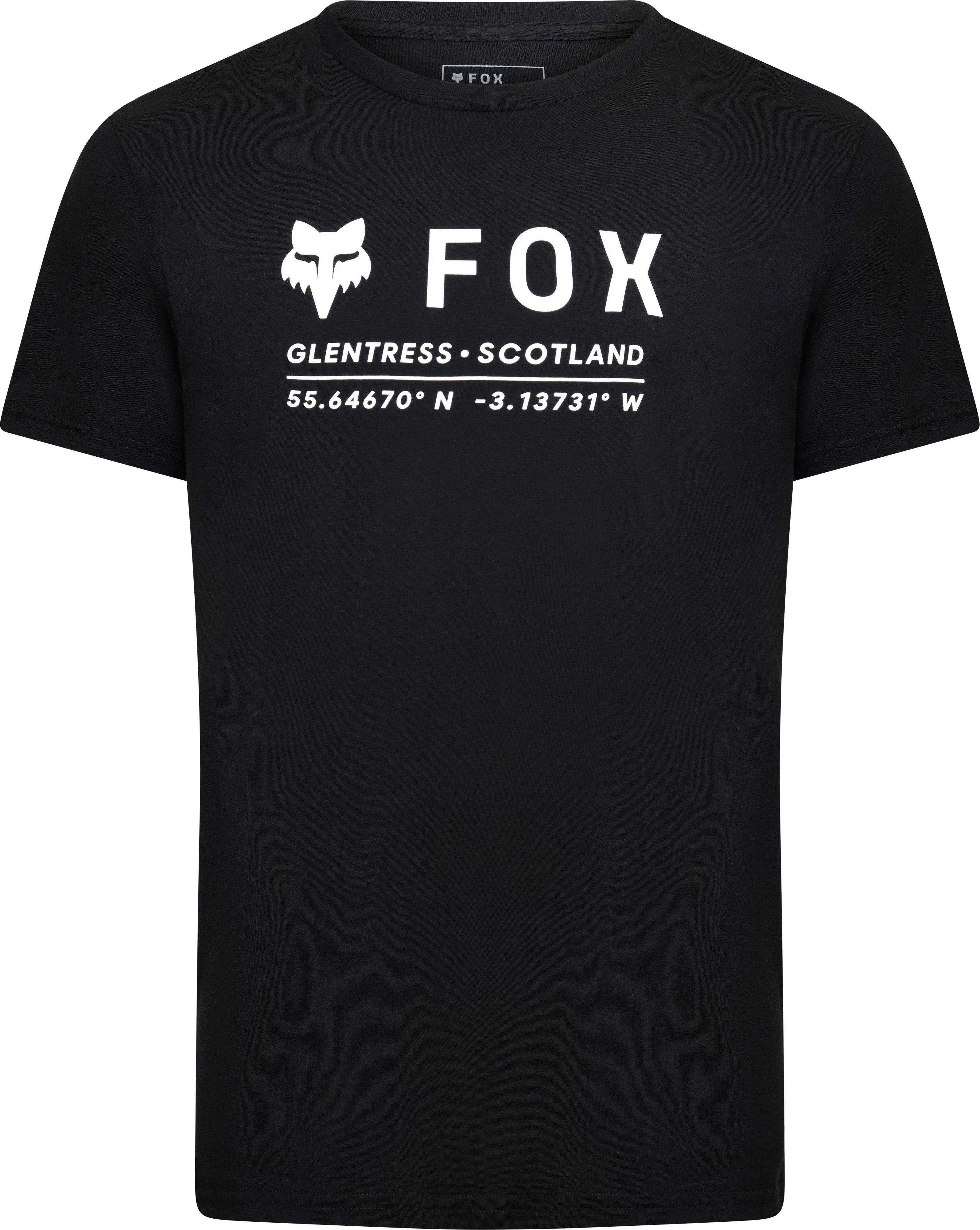 Fox Racing Absolute 195 Original S S Tee T-Shirt - Sort