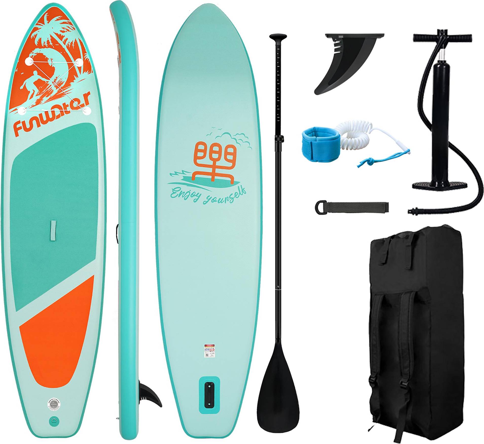 Inflatable stand up paddle board FunWater Inflatable Stand Up Paddle Board