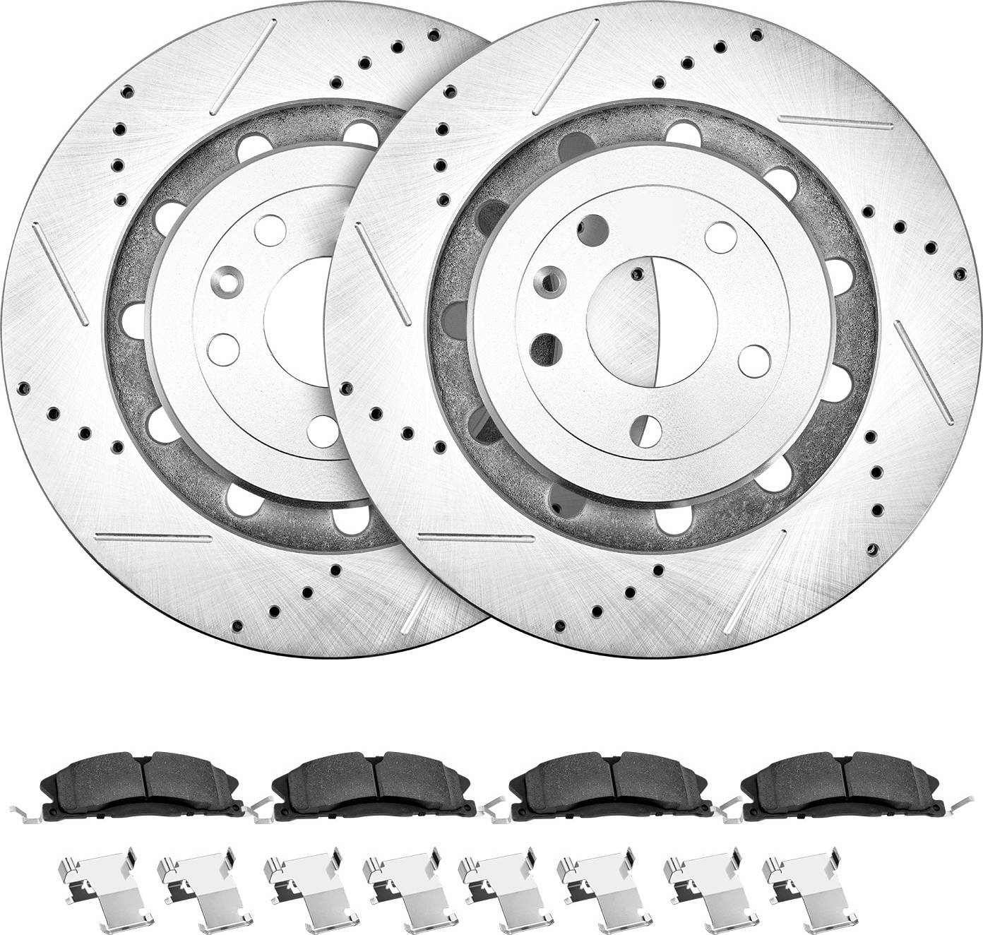 Brake kit VEVOR Front Rear Brake Kit Ford Explorer Limited Sport XLT