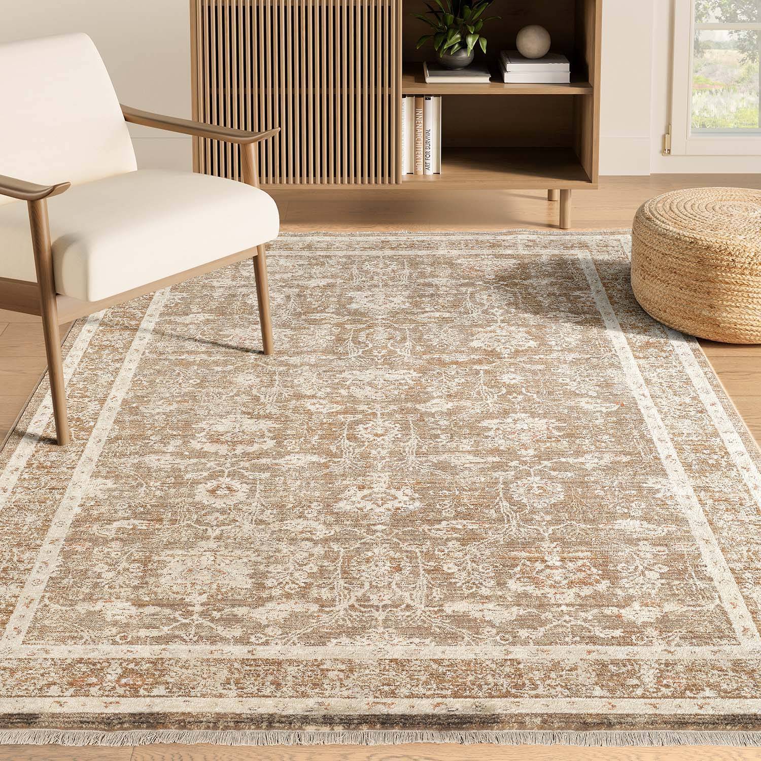 Abani Rugs Alara 8 x 10 ft Loomed Polypropylene Area Rug
