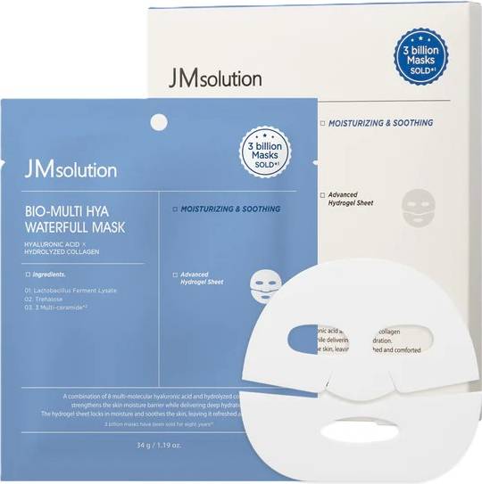 JMsolution Bio-Multi Hya Waterfull Mask 34g 4ea