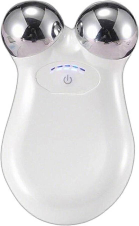 White Microcurrent Facial Device