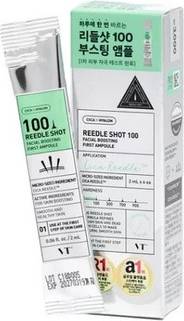 VT Cosmetics Reedle Shot 100 Facial Boosting First Ampoule 6ea 2ml