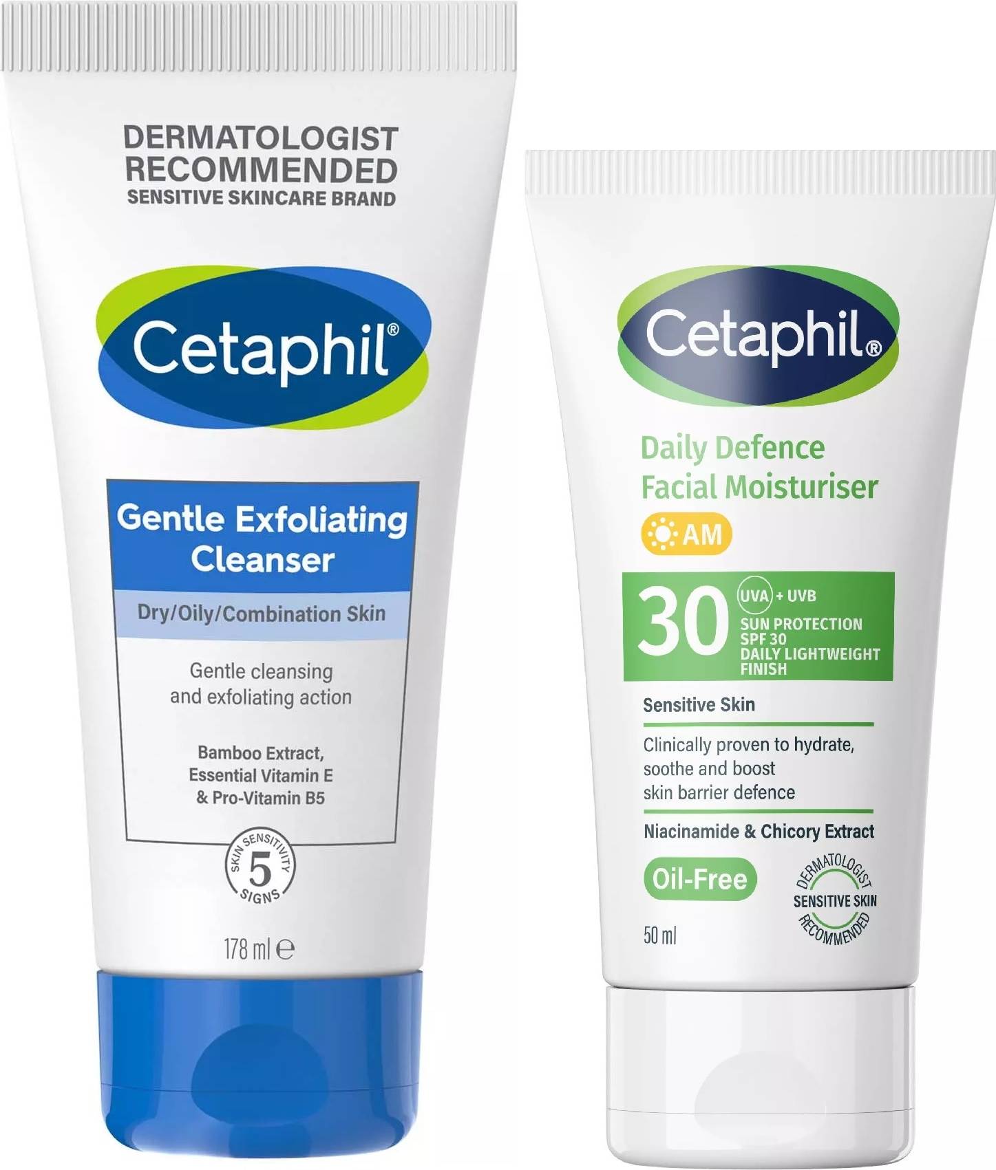 Cetaphil Smooth Protect Routine