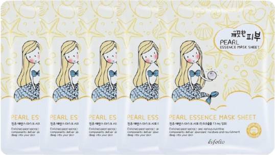 Pure Skin Essence Mask Sheet Pearl 5ea Set