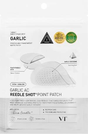 VT Cosmetics Garlic Ac Reedle Shot Point Patch 9ea
