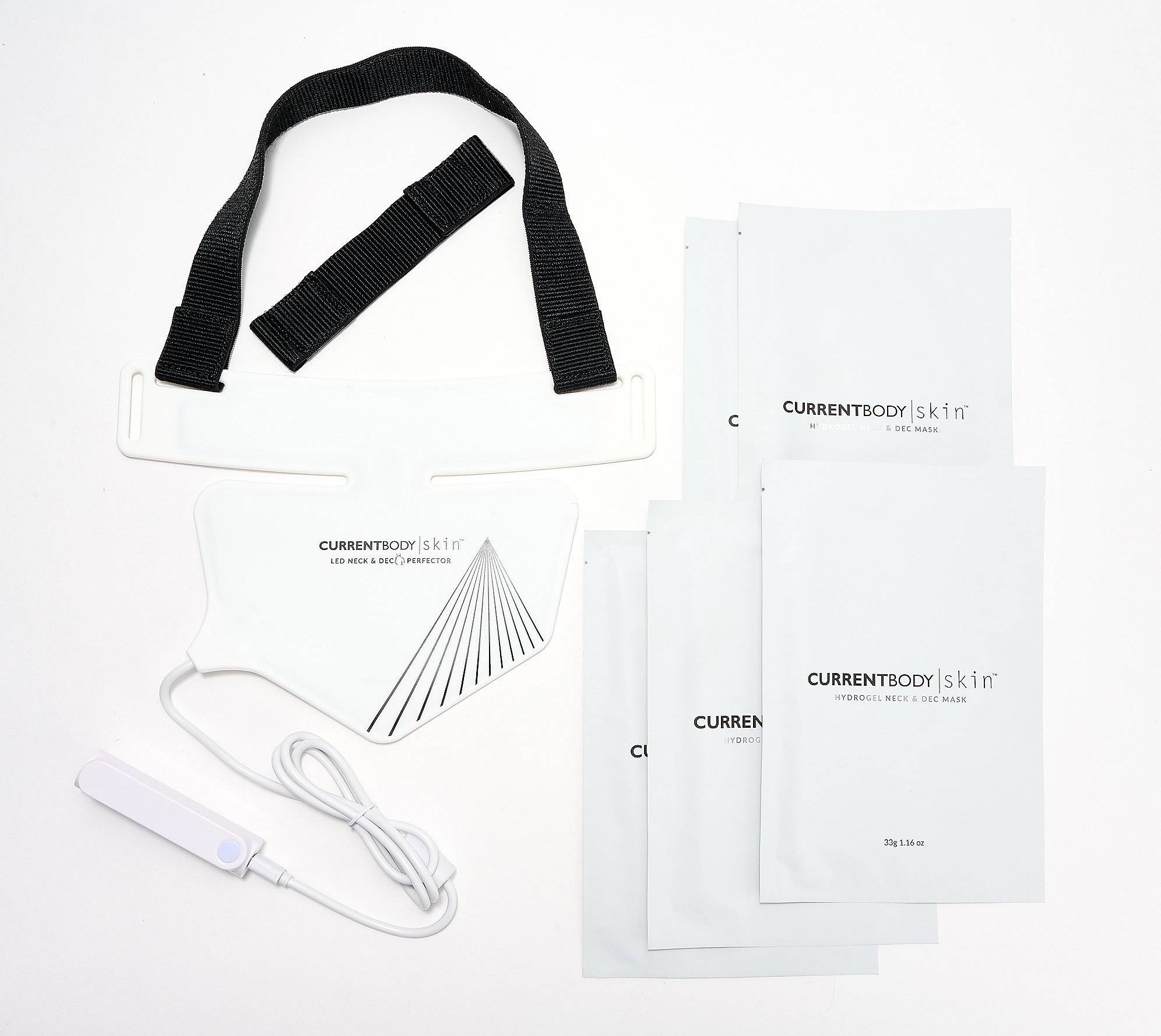CurrentBody Skin LED Neck Decolletage Mask 5 Hydrogel
