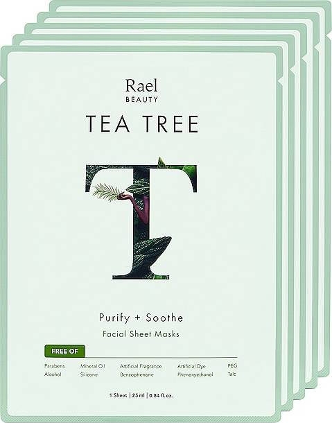 Tea Tree Oil Mask 5 Pack Set