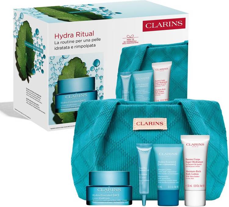 Ritual gift set Clarins Hydra Ritual Set The Routine