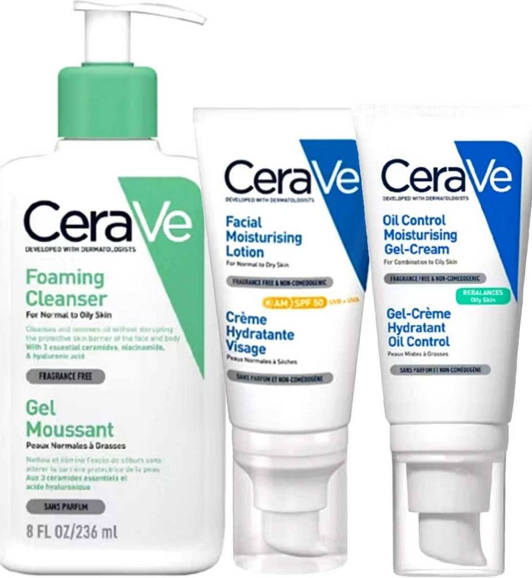 CeraVe Oily Skin Routine