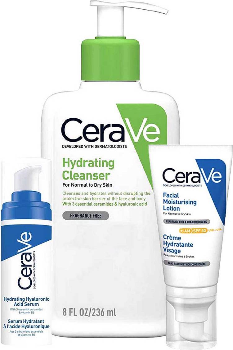 CeraVe Dry Skin Routine