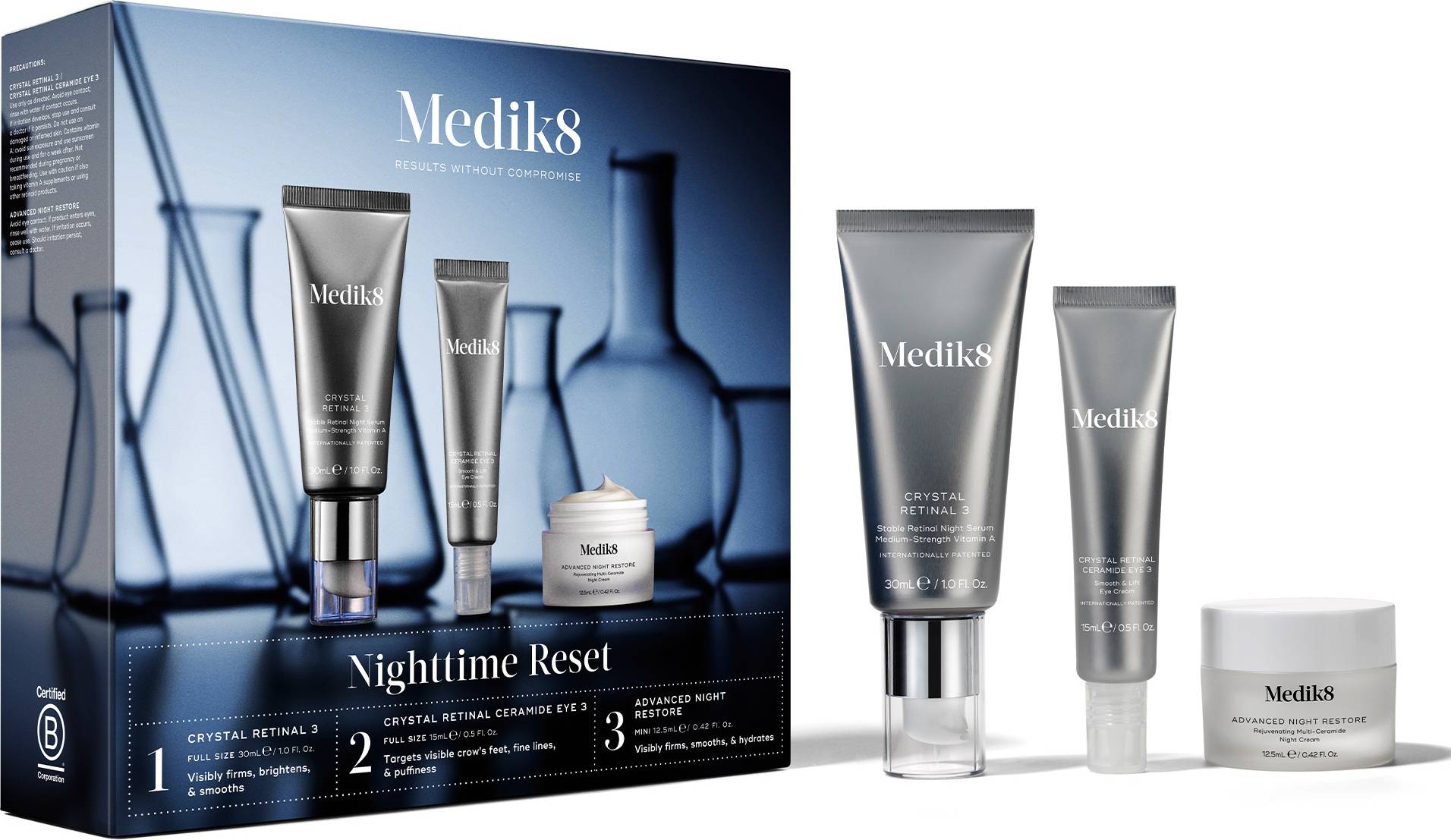 Medik8 Nighttime Reset Kit