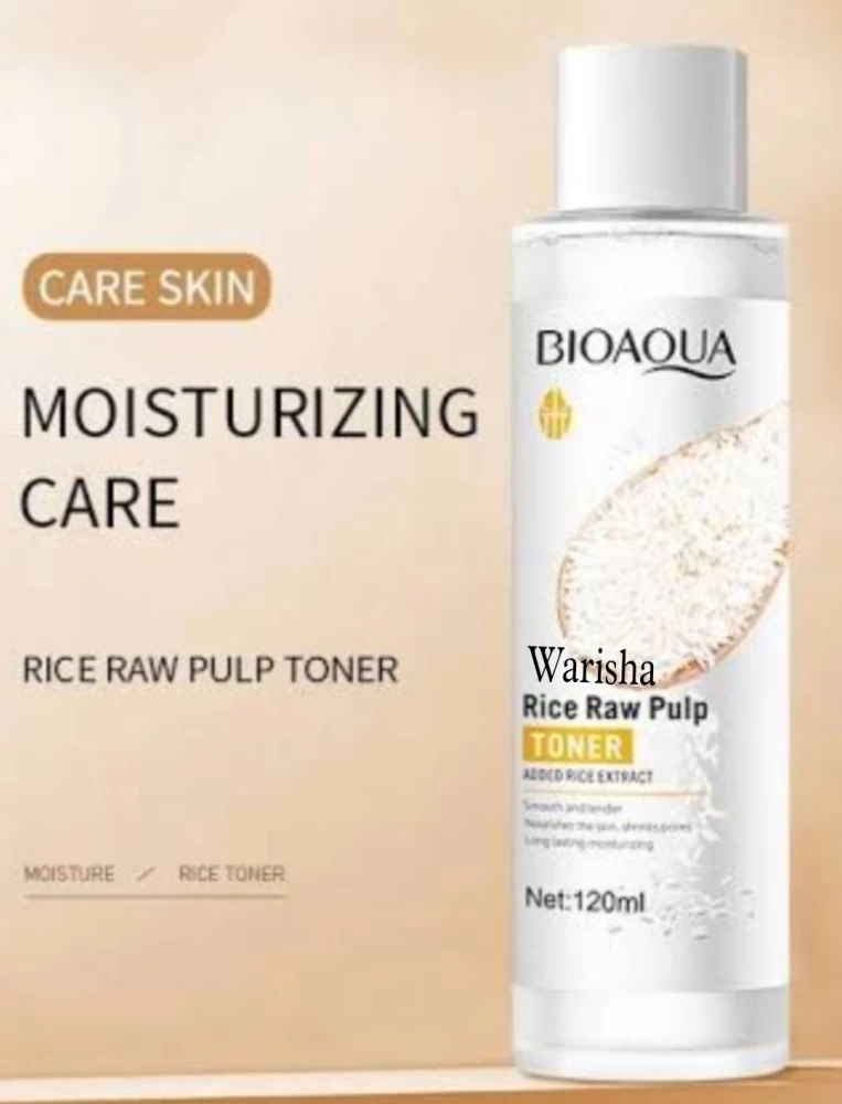 Bioaqua Rice Raw Pulp Toner 120ml