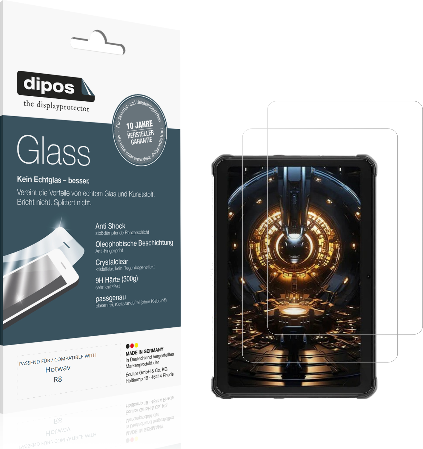 Dipos Screen Protector For Hotwav R8 Flexible Glass