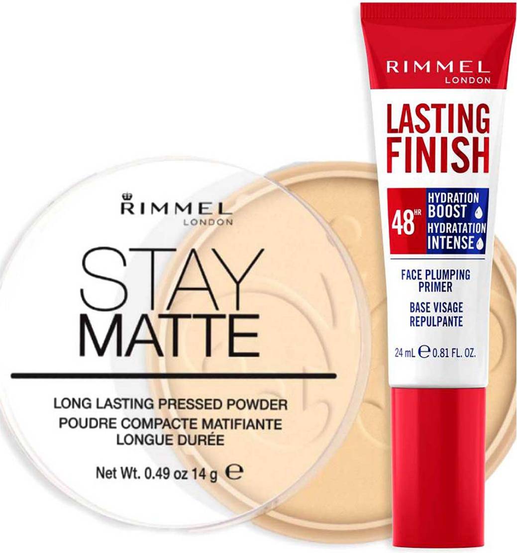 Rimmel Basic Base Primer And Powder Bundle