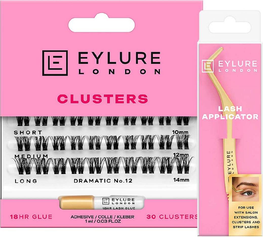 Eylure Lash Applicator Clusters Dramatic No 12 Set