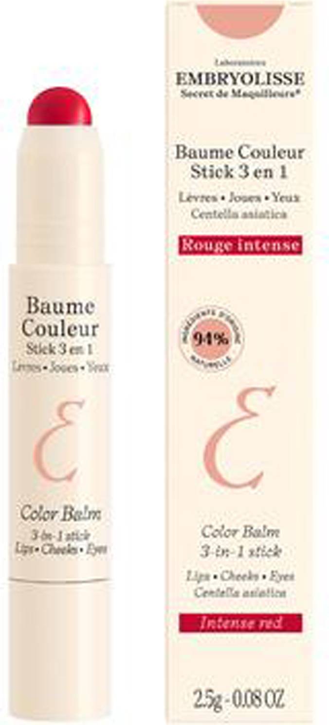 Embryolisse Color Balm 3-In-1 Stick Intense Red