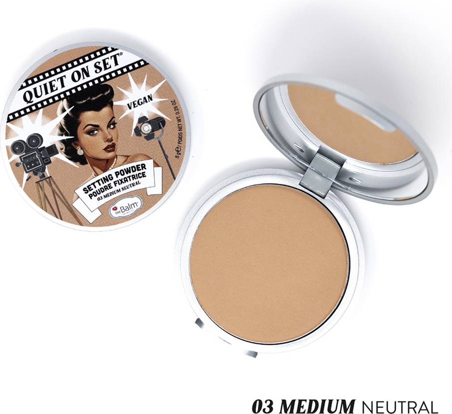 TheBalm Balm Quiet Set Setting Powder Medium Neutral