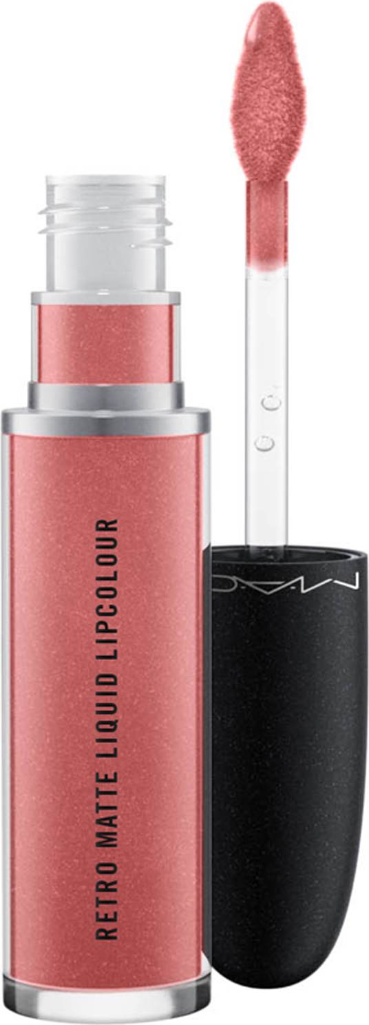 MAC Retro Matte Liquid Lipcolour Metallics Gemz Roses
