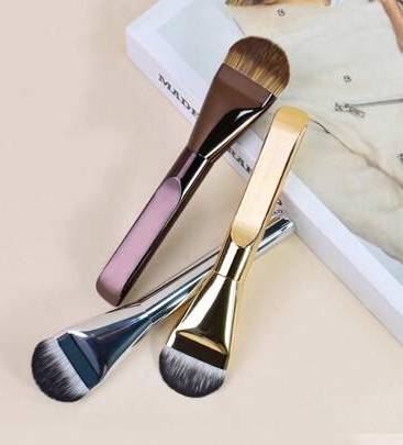 Shein Ultratunn Paddle Foundationborste Rund - Multifärgad