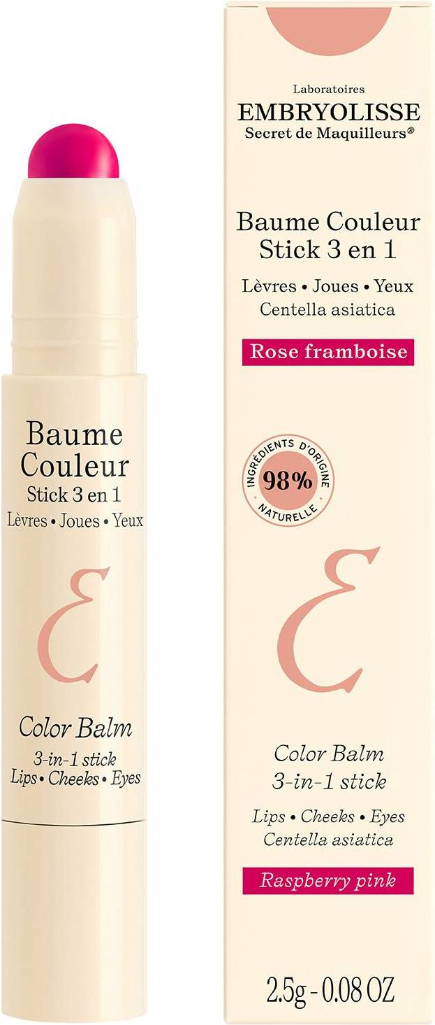 Embryolisse Color Balm 3-in-1 Stick Raspberry Pink