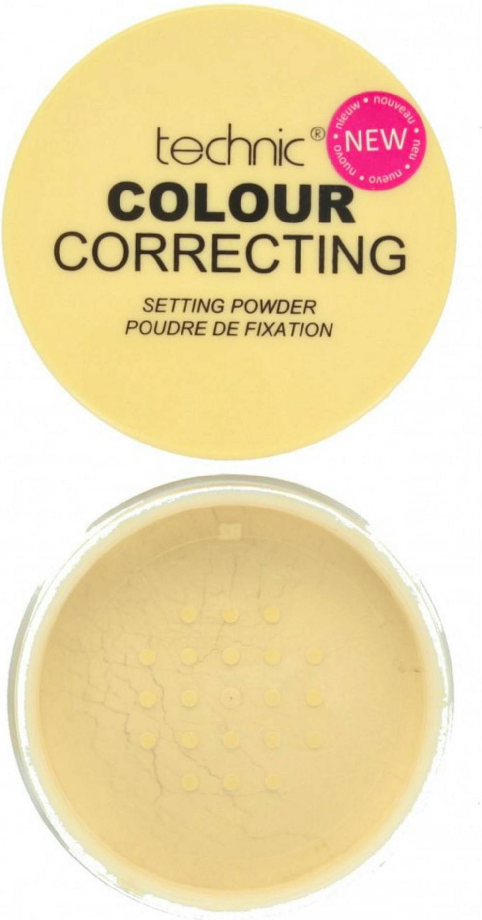 Technic Colour Correcting Setting Powder - Yellow