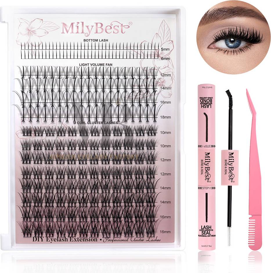 Precut Segmented Eyelashes Kit