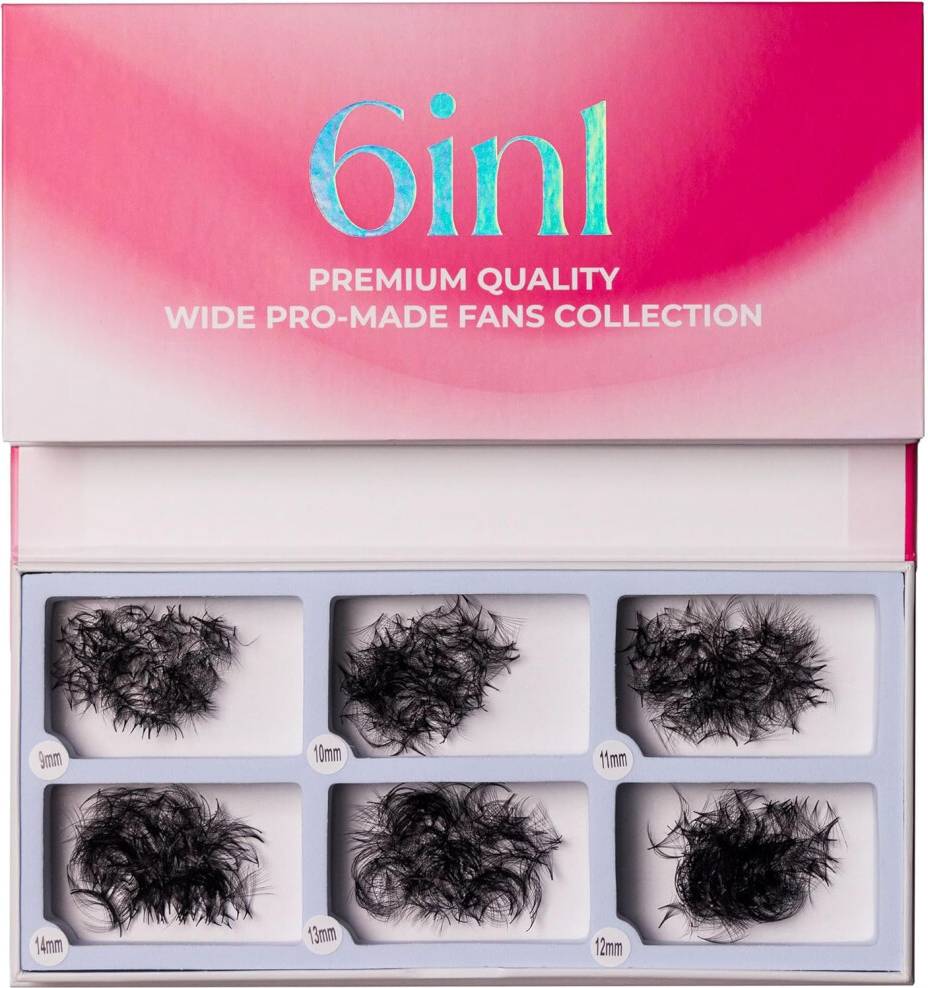 LLBA Promade Mix 1500 Fans Handmade Volume Eyelashes Multi Selections