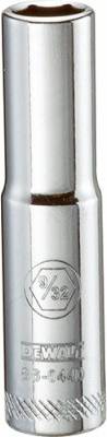Dewalt Sae Deep 6-Point 9/32 In 1/4 In Drive Socket Bit