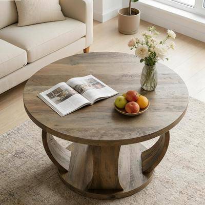 2-Tier Round with Storage