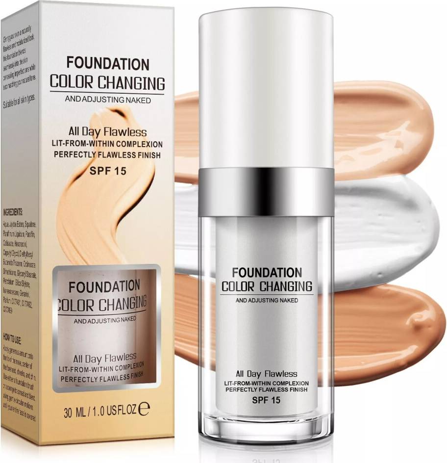 Aliver Color Changing Foundation SPF15