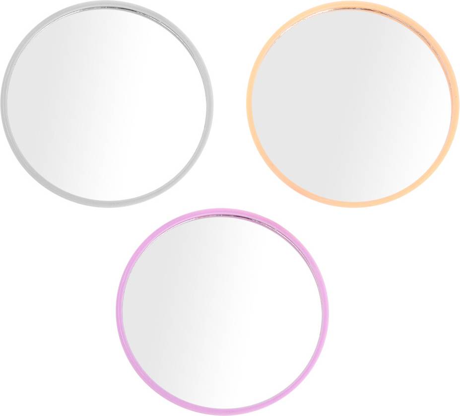 Happyyami Mini Pocket Mirrors Round Compact Assorted Colors