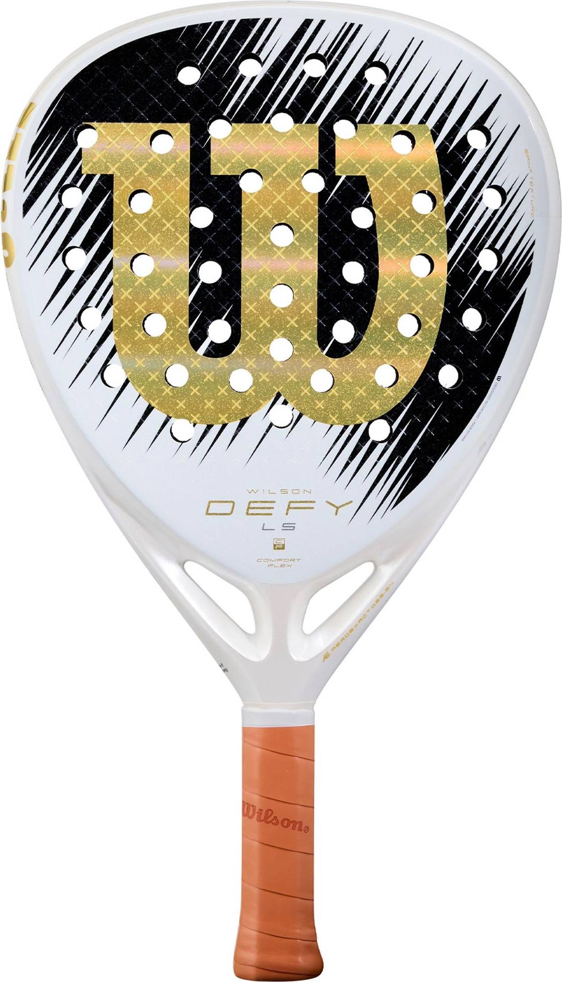 Wilson Defy LS V1 Padel Racket Wit