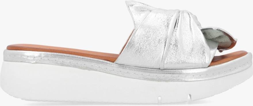 Moda In Pelle Ollin Silver Leather