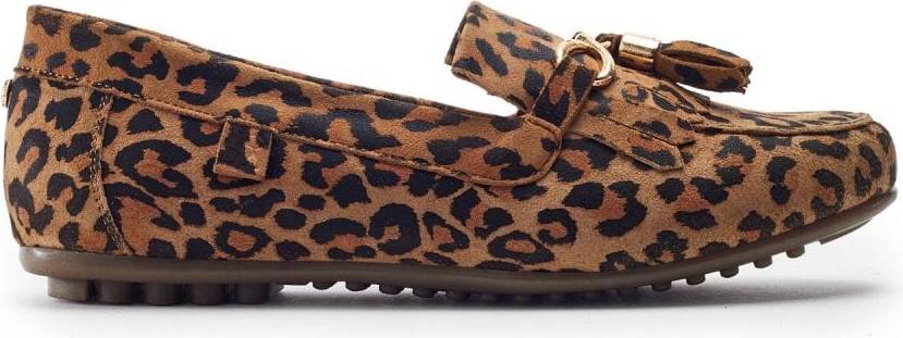 Moda In Pelle Essana Leopard Suede