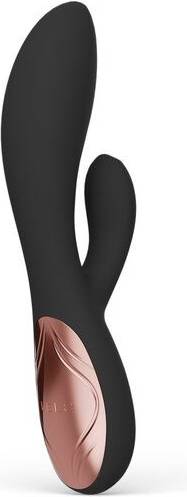 Thrusting vibrator Sex Toys LELO Ina Thrust Thrusting Rabbit Vibrator Black