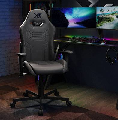 X rocker gaming chair X-Rocker Agility Compact Ergonomic PC Gaming Chair