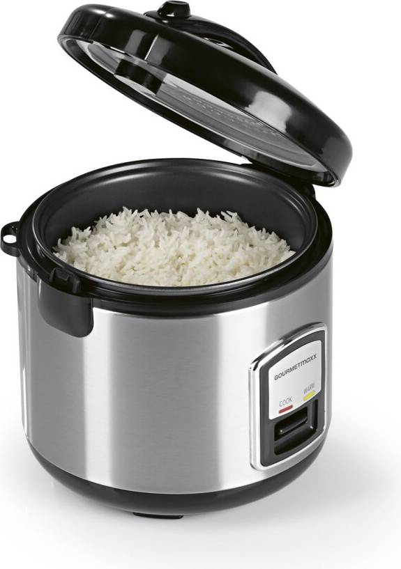 GOURMETmaxx 14655 Rice Cooker Silver