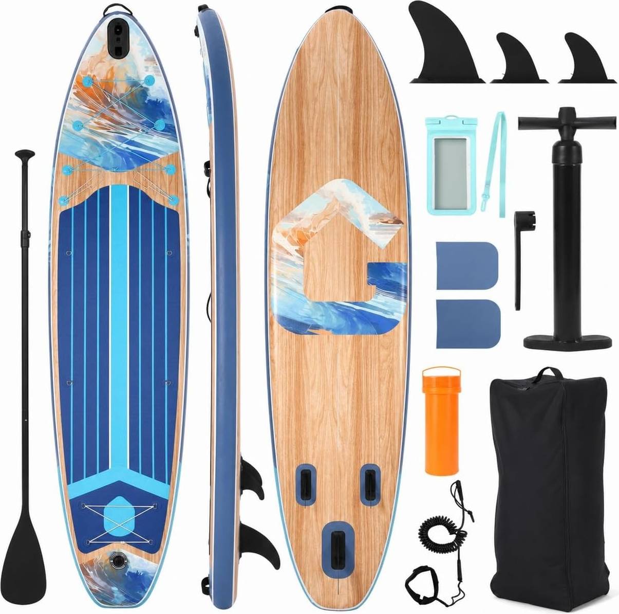 Paddle board Gaomon 11Ft Inflatable Stand Up Paddle Board