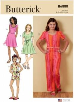 Buttericks Butterick Paper Sewing Pattern 6888